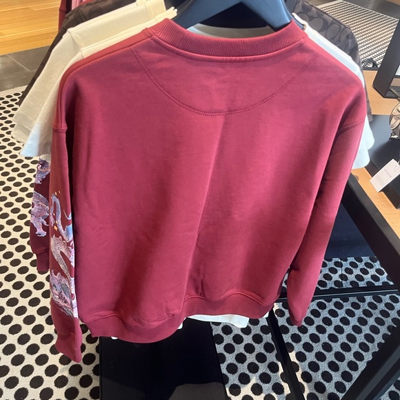 NWT Coach Outlet New Year Crewneck With Dragon - Picture 7 of 8